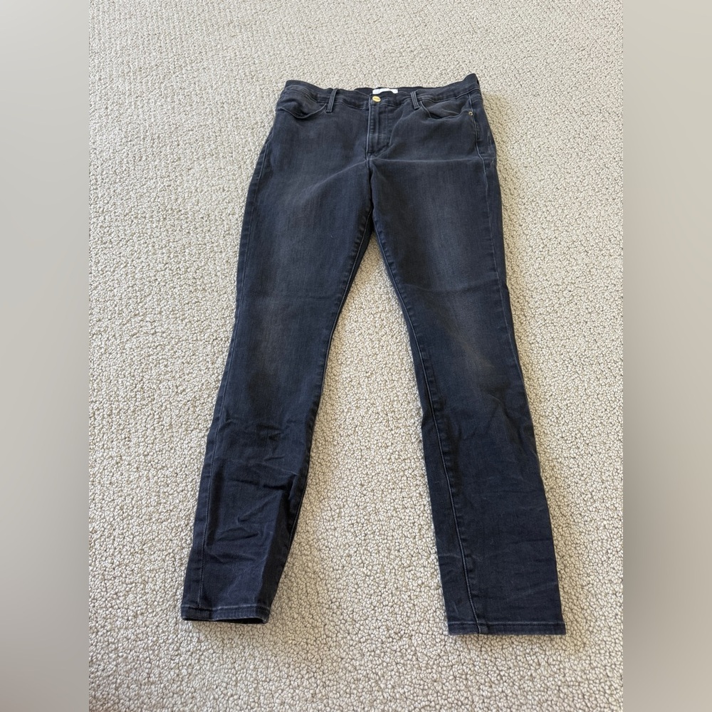 Frame Denim Dark Blue Women's Skinny Jeans